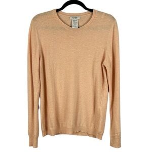 Bartolini Made In Italy Classic Wool Cashmere Blend Long Sleeve Sweater Large